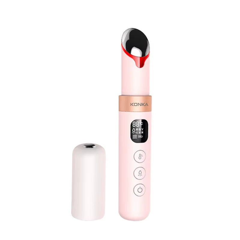 New Portable Beauty Equipment 3 Colors Eye Massager with Heat Compression Vibration Eye Beauty Massage